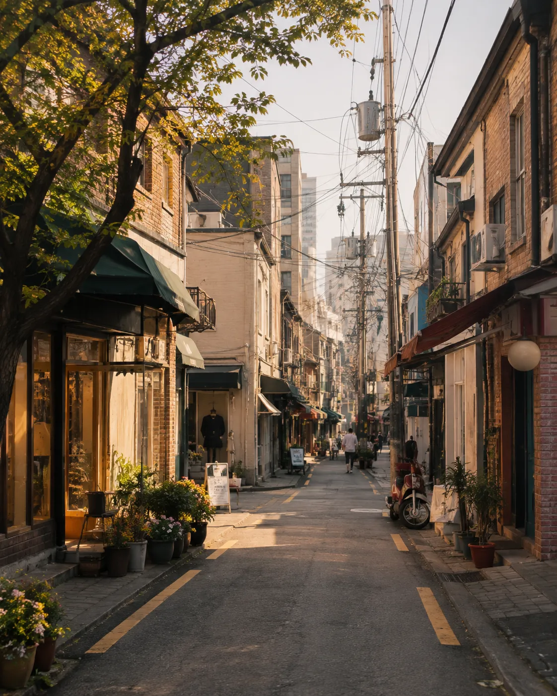 大邱の路地