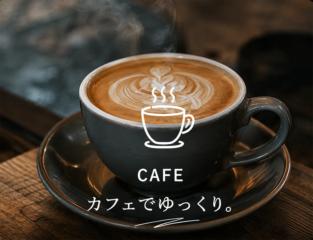 カフェでゆっくり過ごす大邱