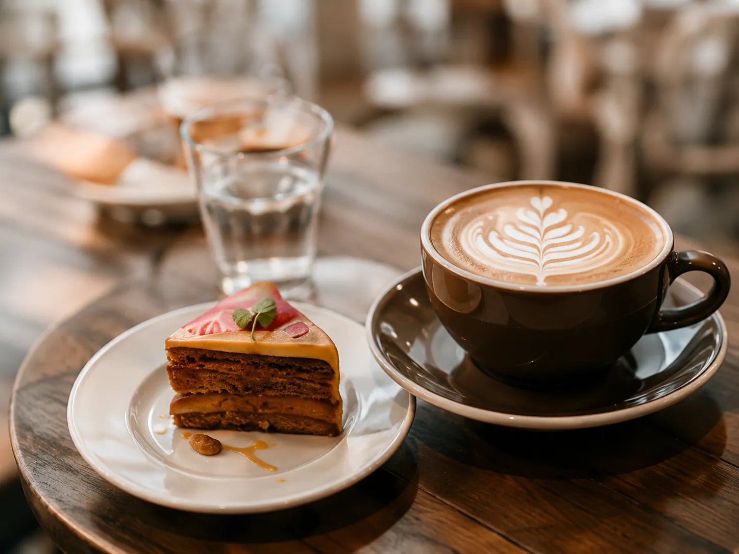 大邱のカフェで味わうコーヒーとケーキ